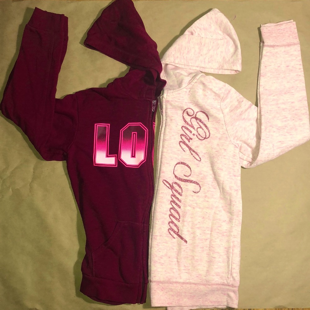 Two Girl Hoodies